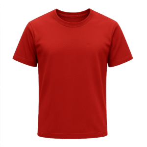 Red Crew Neck Casuals T-Shirt