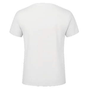 White V-Neck Casual T-shirt for Women