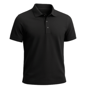 Black Polo Men's T-Shirt