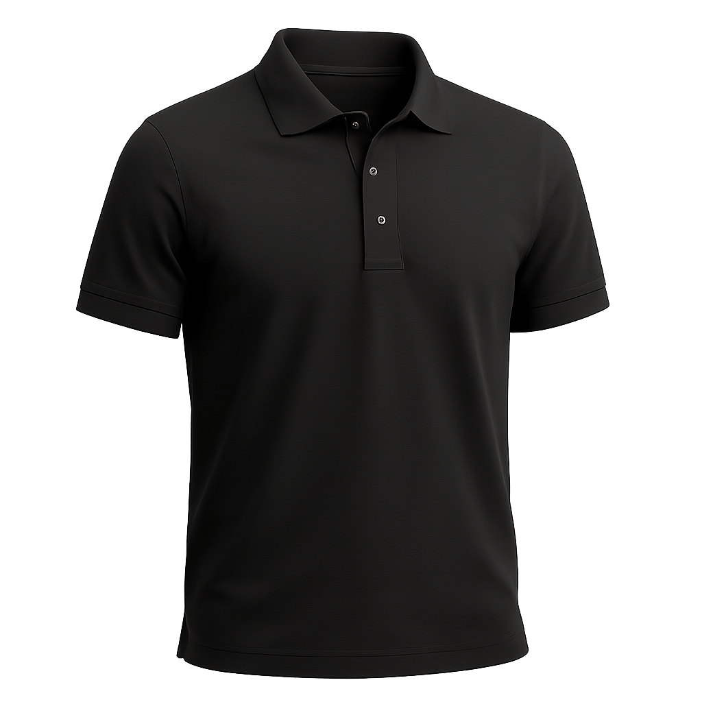 Black Polo Men's T-Shirt Black Polo Men's T-Shirt