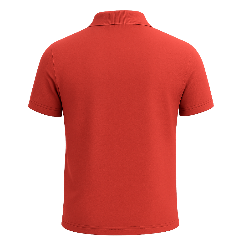 Red Polo Men's T-Shirt Red Polo Men's T-Shirt